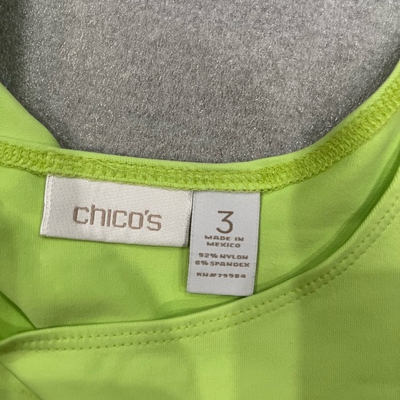 ❤️2/$30❤️[3]Chico’s Light Green Women's Tank Top - Picture 5 of 5
